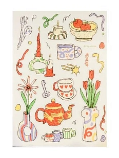 Стикерпак «Керамика», А5