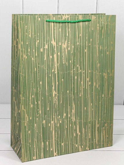 Пакет подарочный «Полосы», 32х45 см, фото 2.