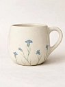 Кружка ручной работы Верба керамика «Васильки», круглая, керамика 500 мл, превью фото 1