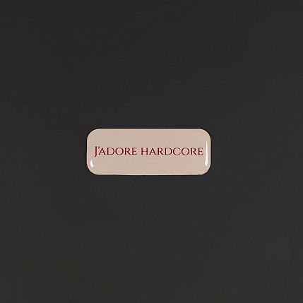 3Д Стикер на телефон «J'adore Hardcore», объемный, фото 2.