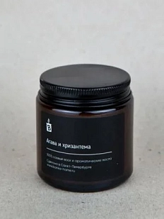 Свеча «Агава и хризантема»