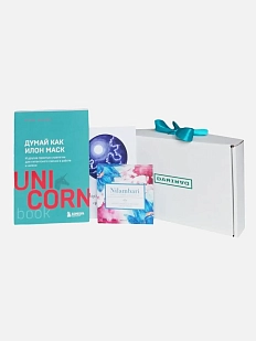 Подарочный набор с книгой «Думай как Илон Маск» и шоколадом