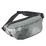 Поясная сумка Ranzel Bags «Baggy Gray», тайвек, серая, превью фото 2