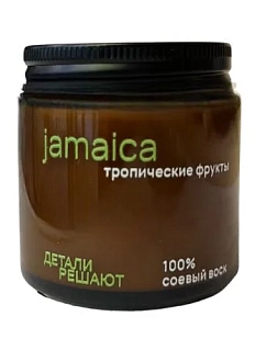 Соевая свеча в стеклянной банке «Тропические фрукты», 100 мл