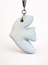 Подвеска ручной работы Partala ceramics «Птичка», белая, превью фото 2