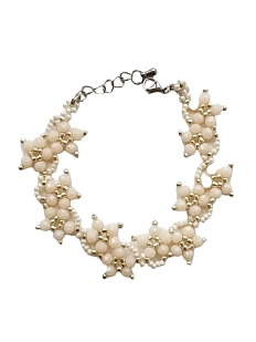 Браслет из бисера «Цветы»