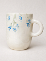 Кружка ручной работы Верба керамика «Незабудки», керамика, 350 мл, превью фото 2