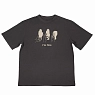 Оверсайз футболка Barking Store «I'm fine», 2XL муж., тёмно-серый, превью фото 1