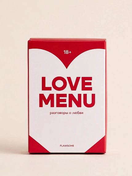 Настольная разговорная игра для пар Безупречные (Flawsome) «Love Menu», 50 вопросов о любви, фото 2.