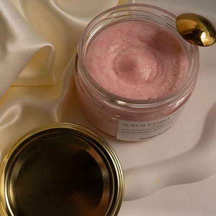Кремовый скраб для тела Boutique de savon «Yammy yogurt», 250 мл, фото 2.
