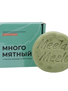 Твердый шампунь Meela Meelo «Многомятный», с ароматом мяты и ментола