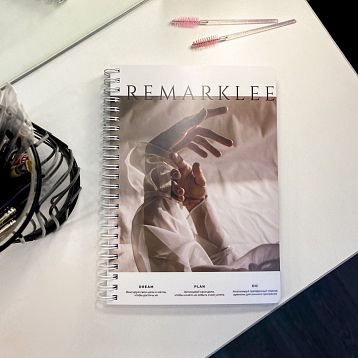 Блокнот в точку Remarklee* Creative «Dream, Plan, Do», А5, белый, фото 2.