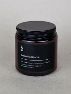 Свеча «Красный апельсин»