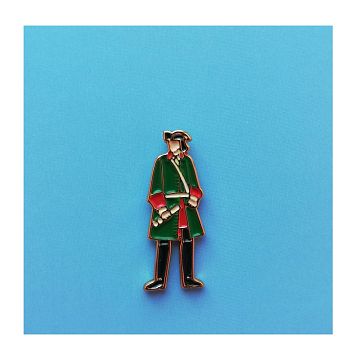 Металлический значок Heart of Moscow «Пётр Первый» серия Петербург, фото 1.