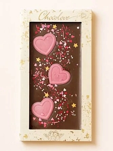 Шоколад молочный «Сердечки»