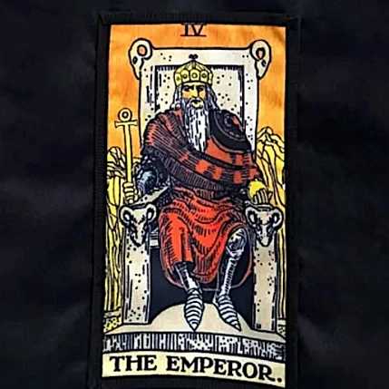 Сумка шоппер Интроверт «Таро. Император», чёрный, фото 3.