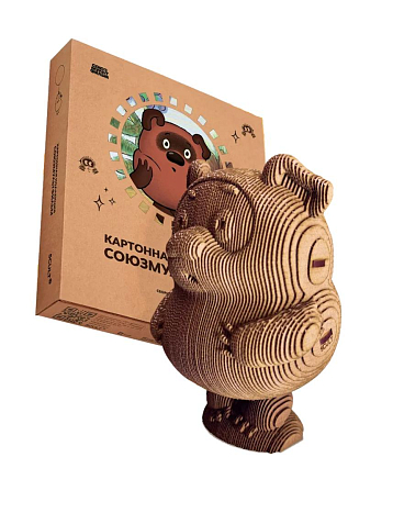 Картонный конструктор 3D «Винни-Пух», фото 2.