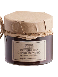 Клюквенный джем с малиной и ванилью, 100 гр