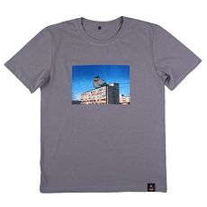Футболка Barking Store «Курлык», XL муж., серый