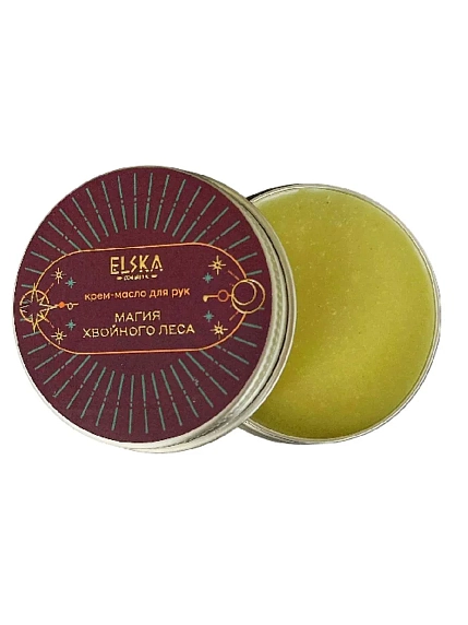 Крем - масло для рук ELSKA Cosmetics «Магия хвойного леса», 30 гр, фото 1.