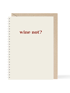 Ежедневник Mitrozhe «Wine not?», А5