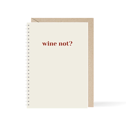 Ежедневник Mitrozhe «Wine not?», А5, фото 1.