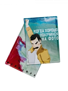 Обложка на паспорт «Когда хорошо получился на фото. Меркьюри»