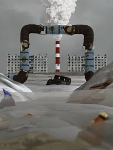 Открытка ШКЯ «Труба», А6