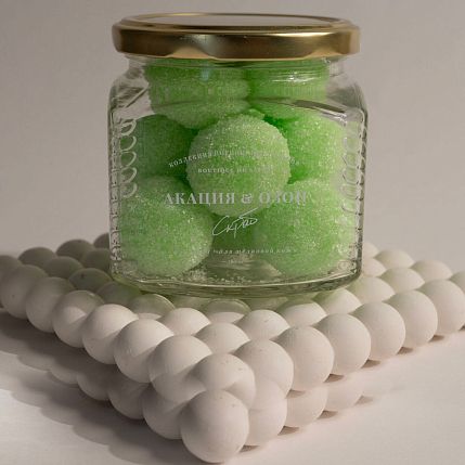 Скраб порционный для тела Boutique de savon «Акация Озон», 380 мл, фото 1.
