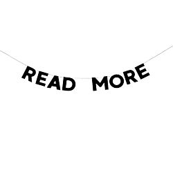 Гирлянда «READ MORE»
