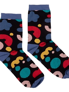 Носки Barking Store «Hey, kids!», р-р 35-40, чёрные