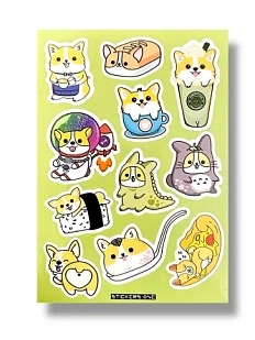 Стикерпак «Corgi»