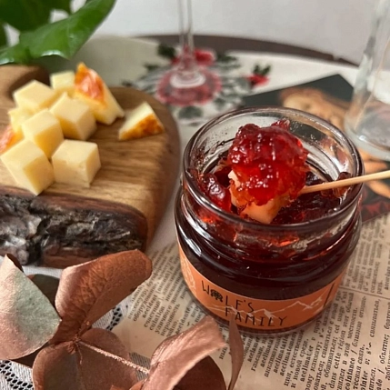 Винный джем Волчья семья (Wolf's Family) «Мерло», 120 г, фото 2.