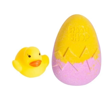 Бомбочка для ванны Boom Shop «Baby bomb», желтая, фото 1.