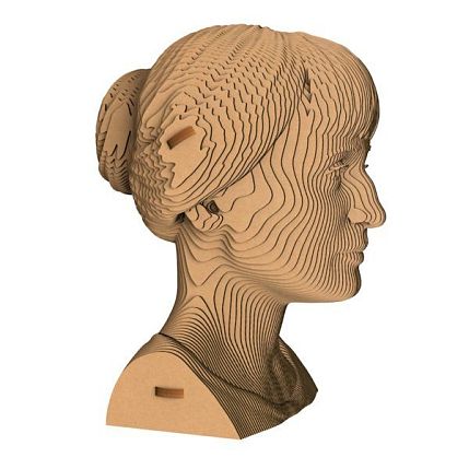 Картонный конструктор 3D «Анна Ахматова», фото 2.