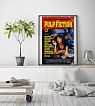 Кинопостер Криминальное чтиво / Pulp Fiction / Тарантино, A4, превью фото 2