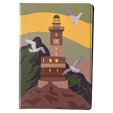 Обложка для паспорта «Маяк Анива», зелёный