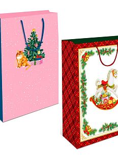 Пакет подарочный №1 в ассортименте