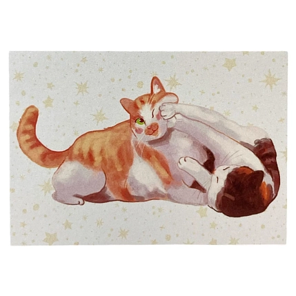 Открытка Лавкот «Котики», А7, фото 1.
