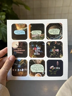 Стикерпак «Важные слова», 15 х 15 см