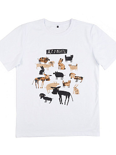 Футболка Barking store «Дружить», XL муж.