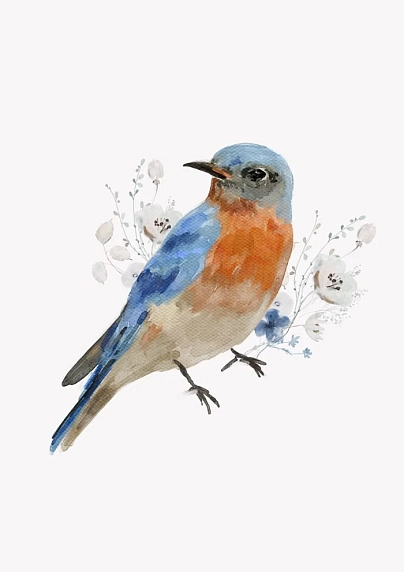 Постер интерьерный «Птичка», А3, фото 1.
