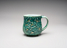Кружка ручной работы «Гинкго», фарфор, 300 мл, превью фото 2