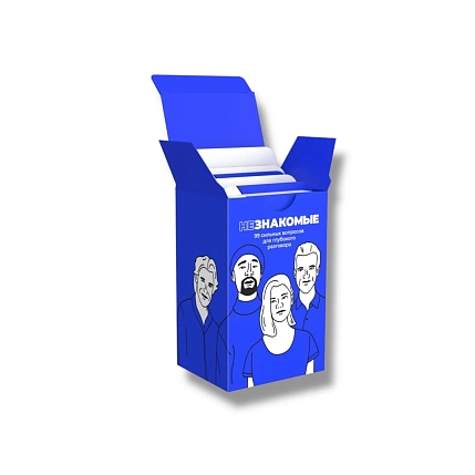 Карточная игра «Незнакомые», фото 1.