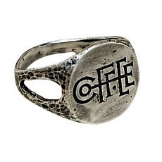 Кольцо из нейзильбера «Coffee»