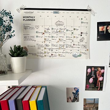 Настольный отрывной планер по месяцам «Aesthetic», фото 6.