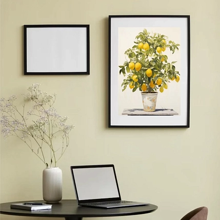 Постер интерьерный DARI DARI «Лимонное дерево», А3, фото 2.