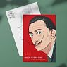 Открытка «Искусство - это ужасная болезнь, но жить без неё пока нельзя. Сальвадор Дали», превью фото 3