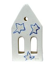 Подсвечник ручной работы «Домик»