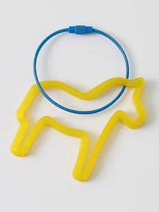 Брелок, обвес на сумку DARI DARI «Лошадка», золотистый, 6 см